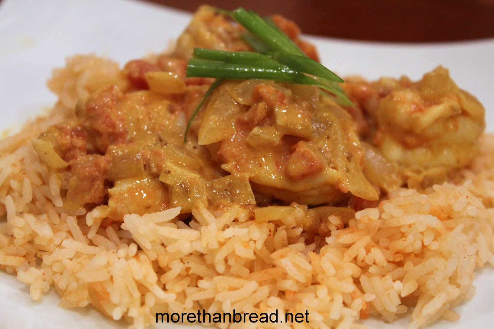 More Than Bread: Portuguese Curried Shrimp with Rice 葡式咖哩蝦飯
