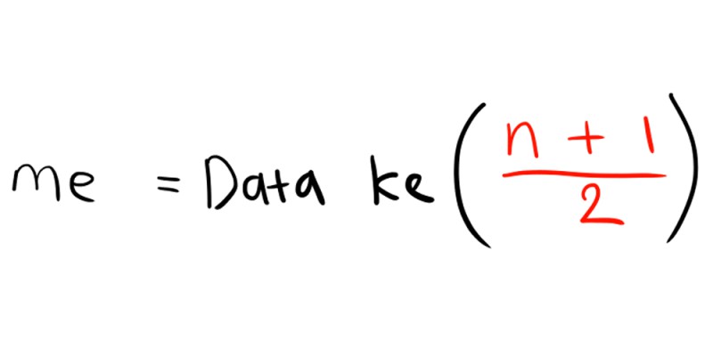Cara Mencari Mean Median Dan Modus Pada Data Tunggal Cara Vector Tutorial Vector Dan Design