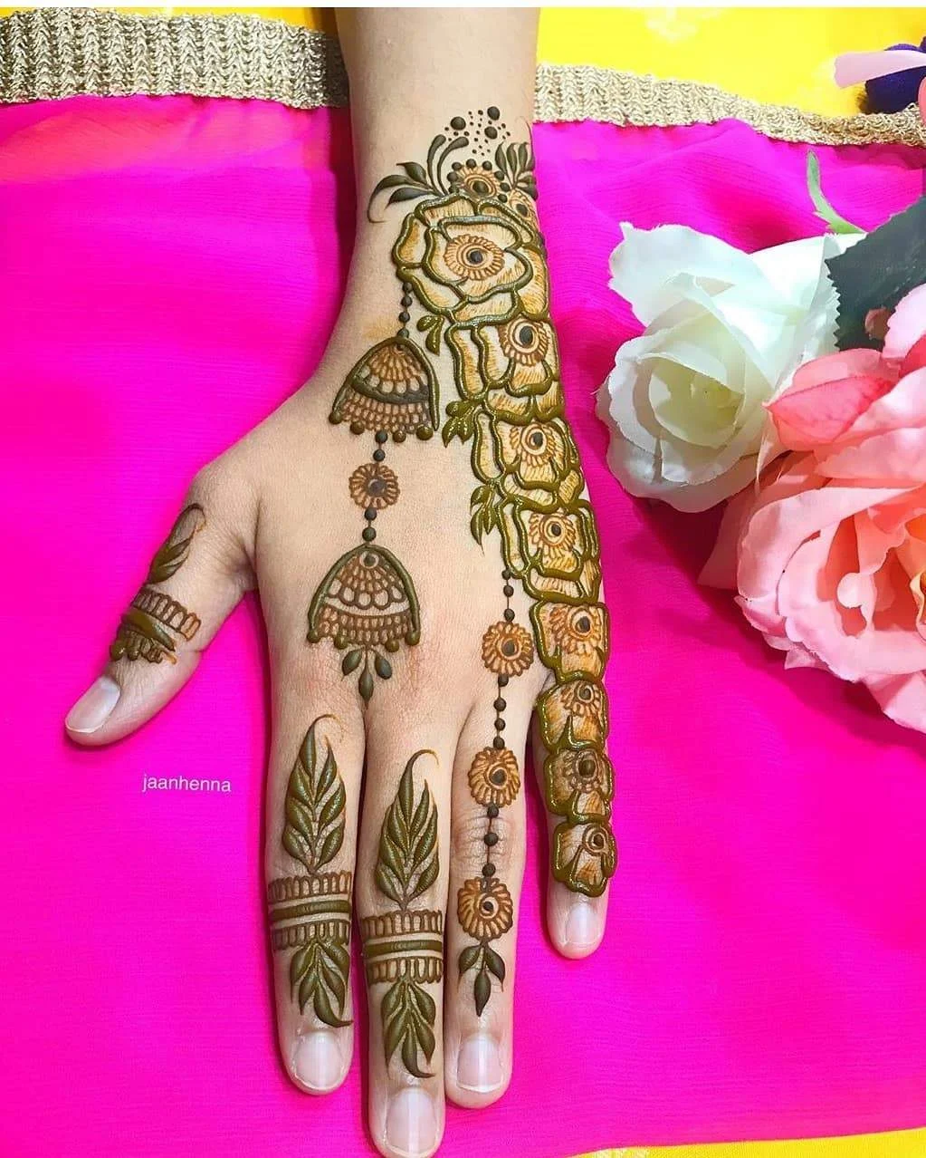 New Mehndi Designs – Beautiful Finger Mehndi Designs # i164