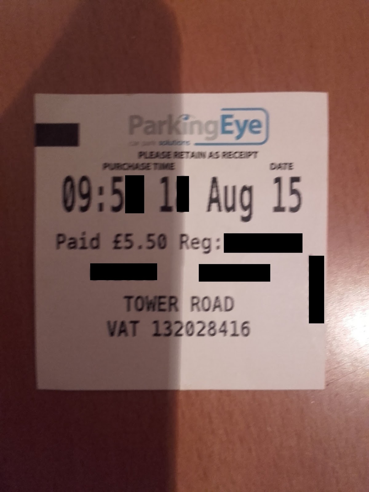 Parking Prankster Tower Road Newquay request for assistence