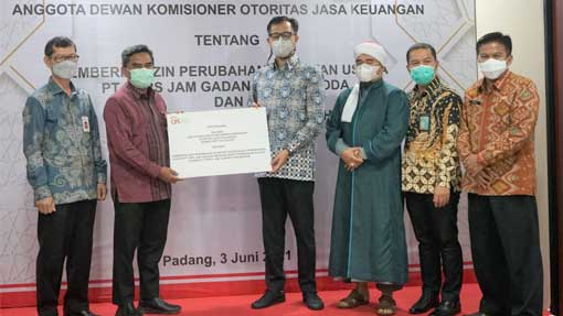 PT BPR Jam Gadang Kini Resmi Jadi Bank Pembiayaan Rakyat Syariah