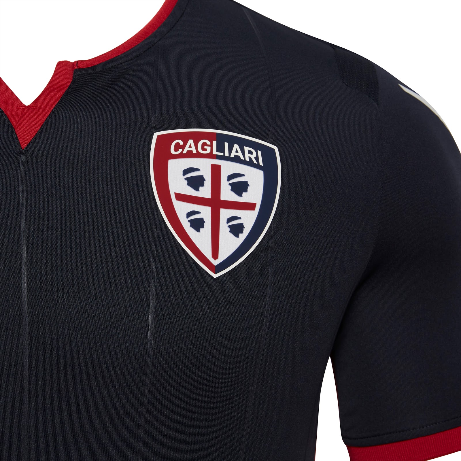 Macron lança a nova terceira camisa do Cagliari Show de Camisas Macron lança a nova terceira camisa do Cagliari Show de Camisas