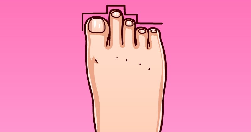 There Are 5 Types Of Feet: Each Indicating A Particular Type Of Personality