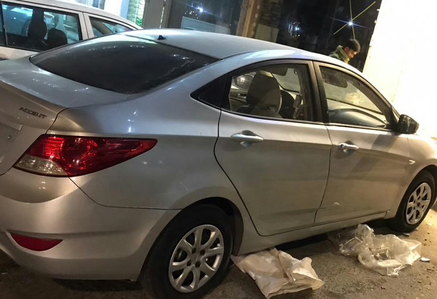 Used Hyundai Accent White 2012 For Sale In Jeddah For 15 000 Sr