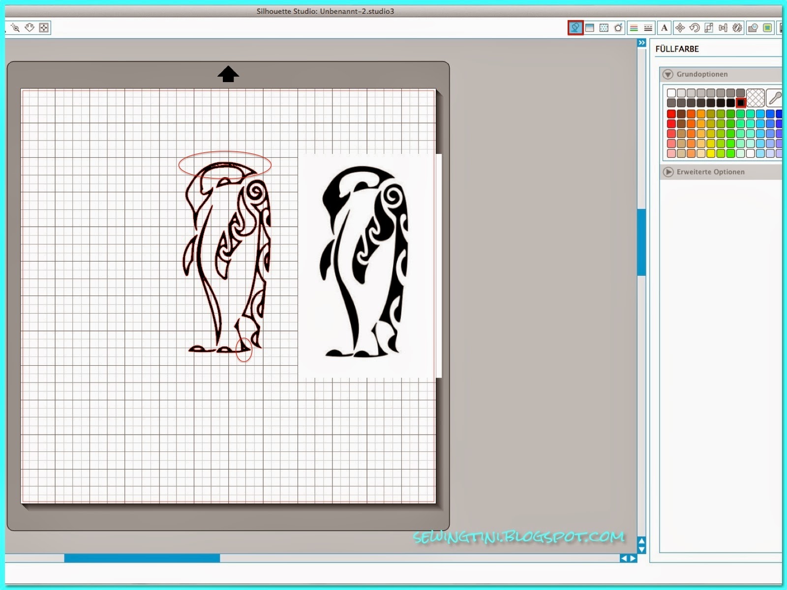 Tinis Plotter-Tutorials - Folge 4 - das Nachzeichnen