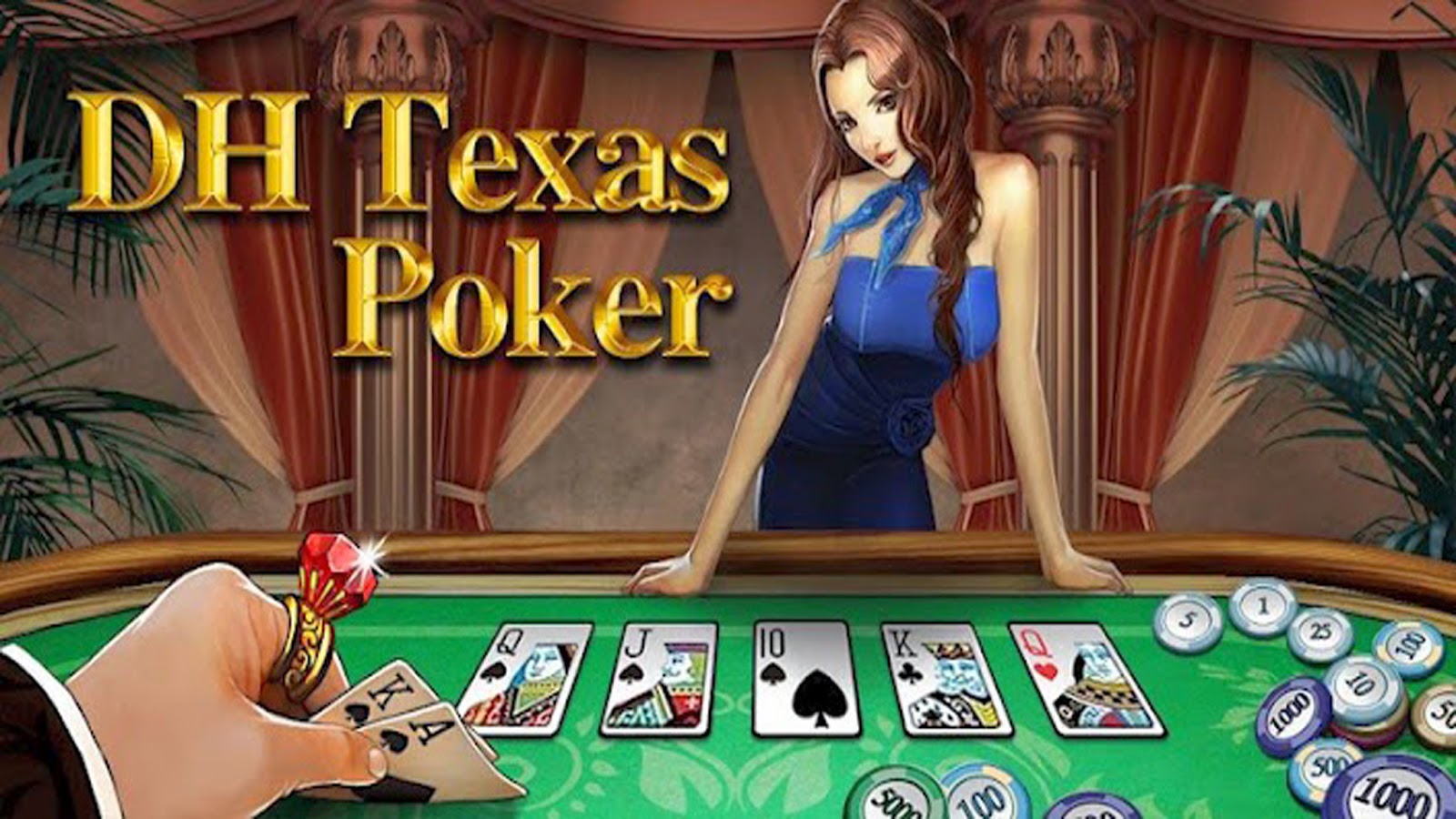DH Texas Hold'em Poker Free DH Texas Poker 15 Million Chips