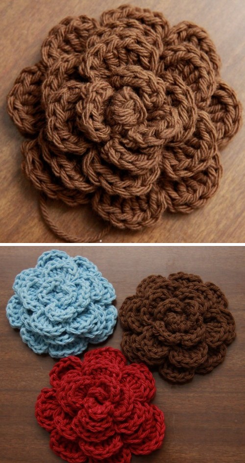 Crochet Hair Accessories - Free Pattern 