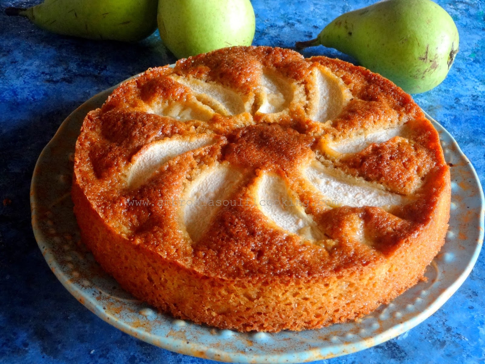Ambrosia Wholegrain Pear Cinnamon Cake