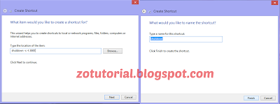 Membuat Timer Shutdown Komputer Otomatis Dengan Shortcut