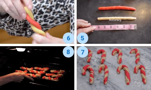How do you make candy cane cookies How do you make candy cane cookies