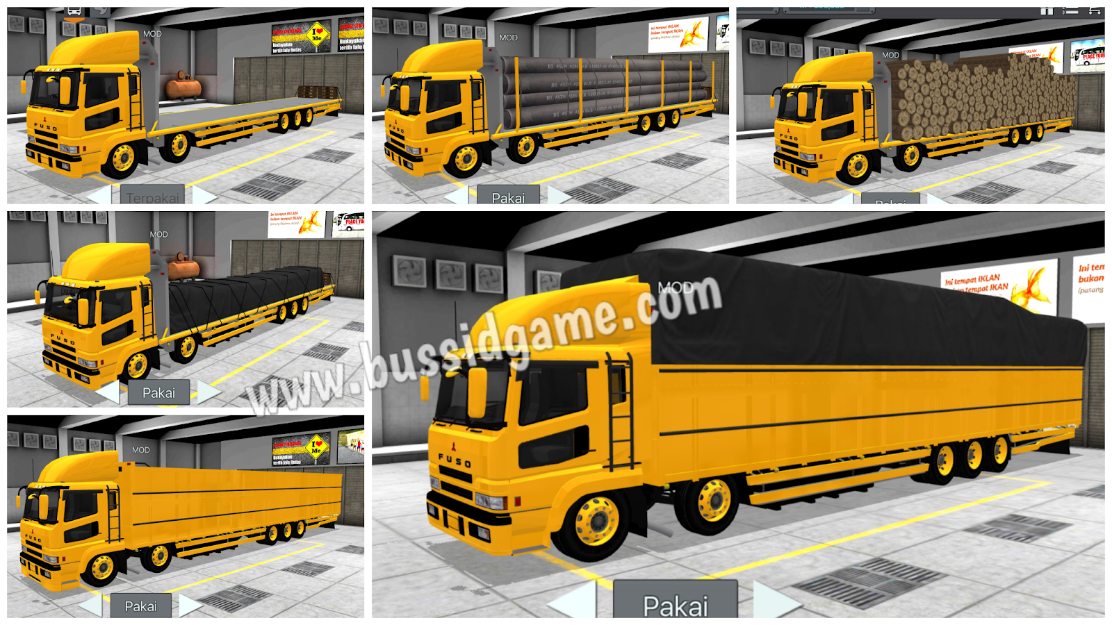 Mod Truck Fuso Super Great Triball By WSP Mods - Gudang ...