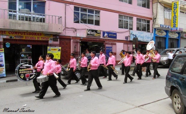 Huaraz, processioni Huaraz, processioni