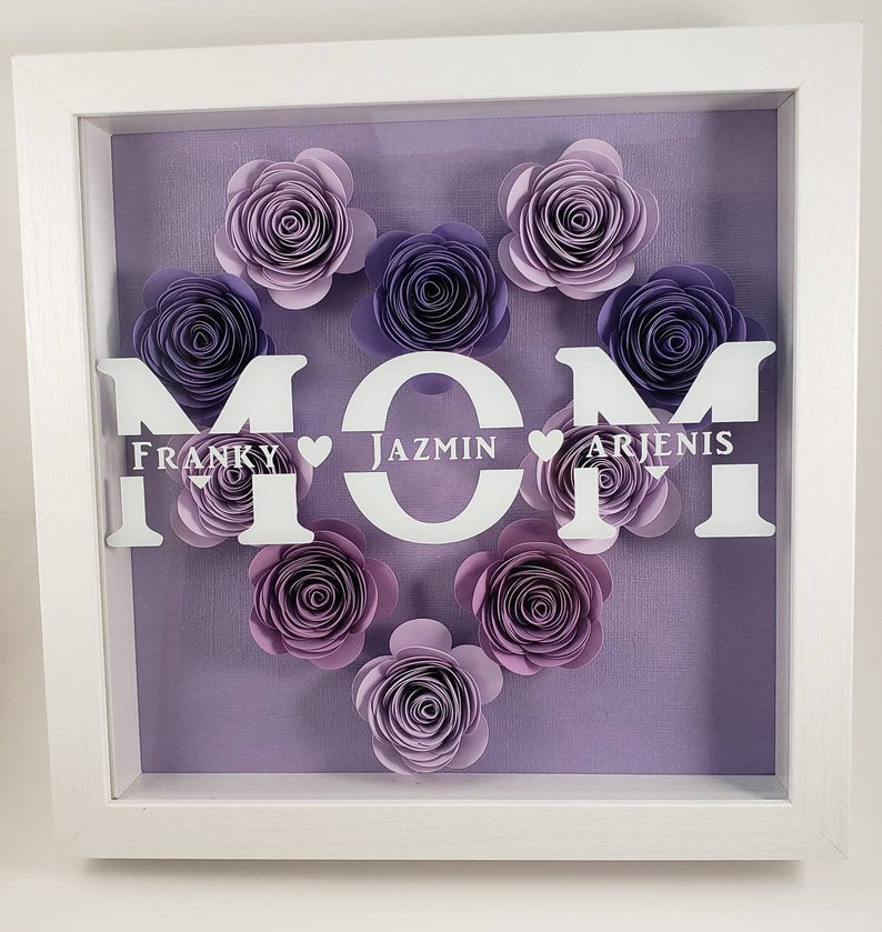 Fields Of Heather: Shadow Box Ideas & Tutorials For Mothers Day