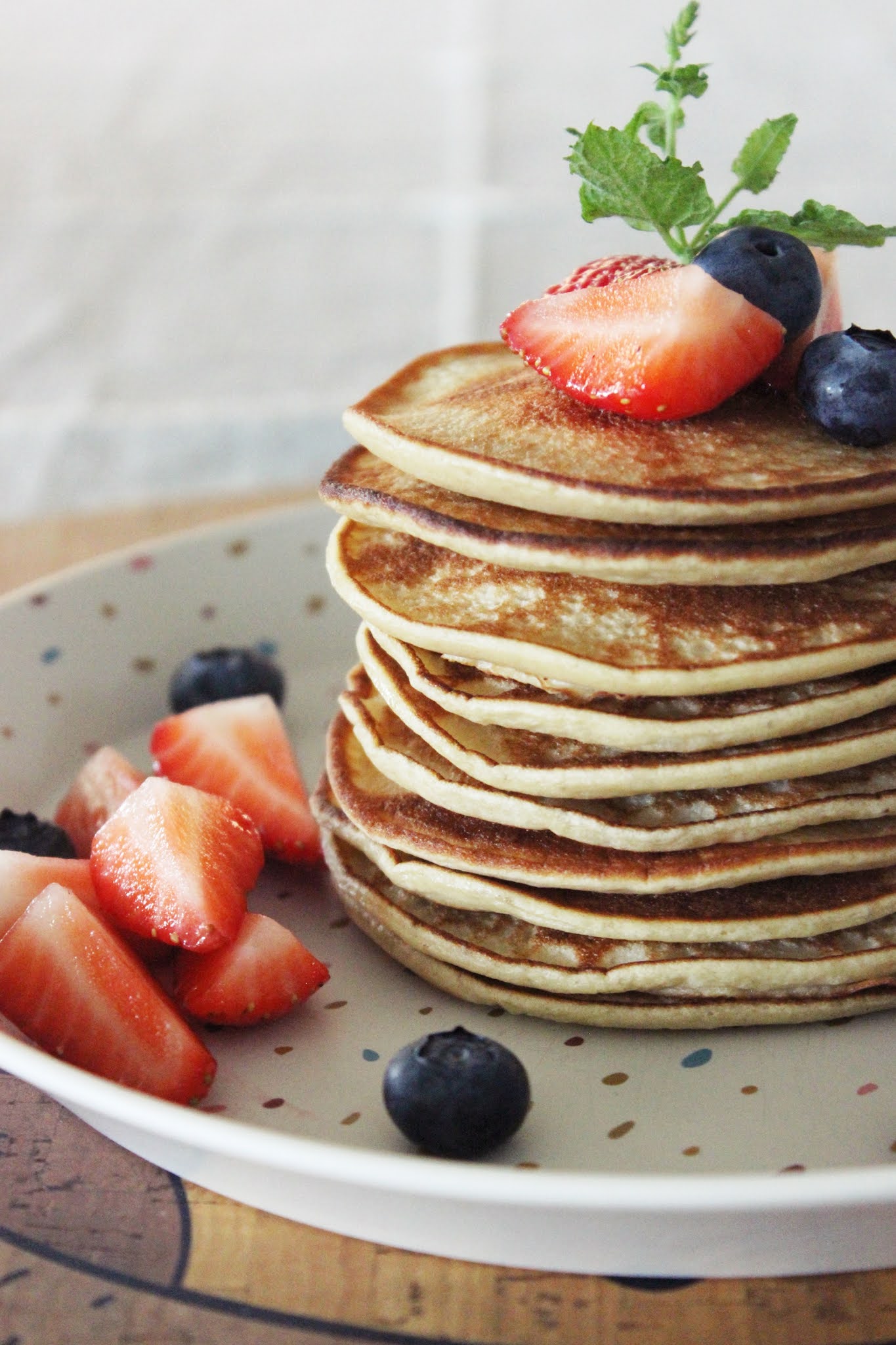 Gesunde Bananen Pancakes ohne Zucker