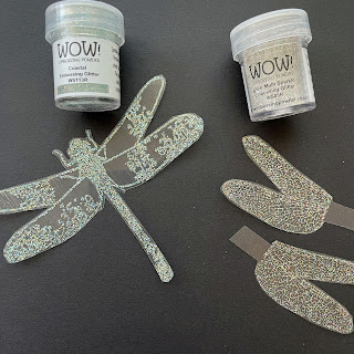 Embossed Dragonfly Stamp