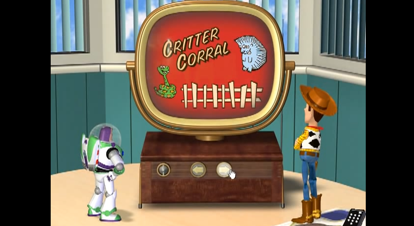 Activity Center Old Toy Story Computer Game Toy Story Limited Game