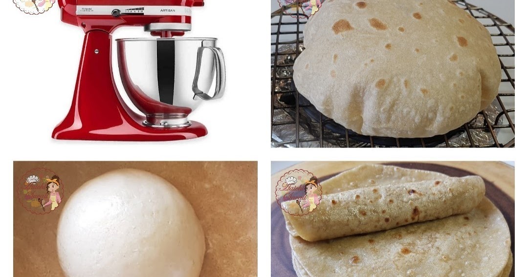 How to make Roti dough using Kitchenaid Mixer 