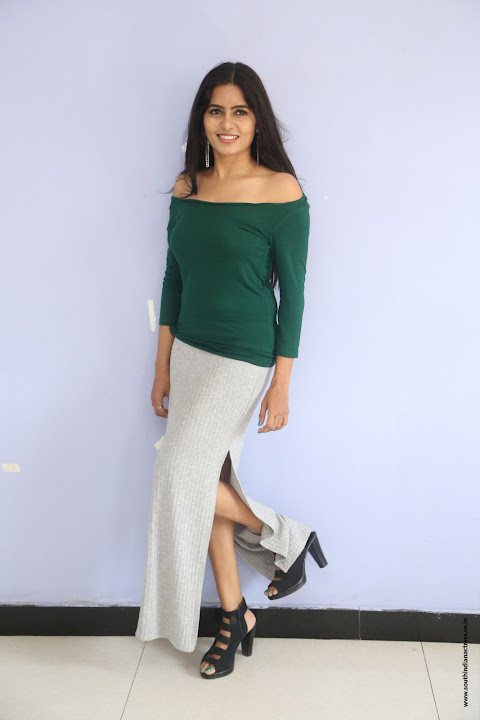 Madhumitha Krishna at E Ee movie trailer launch