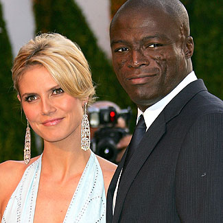 hollywood models: Heidi Klum With Her Husband Seal In Images And
