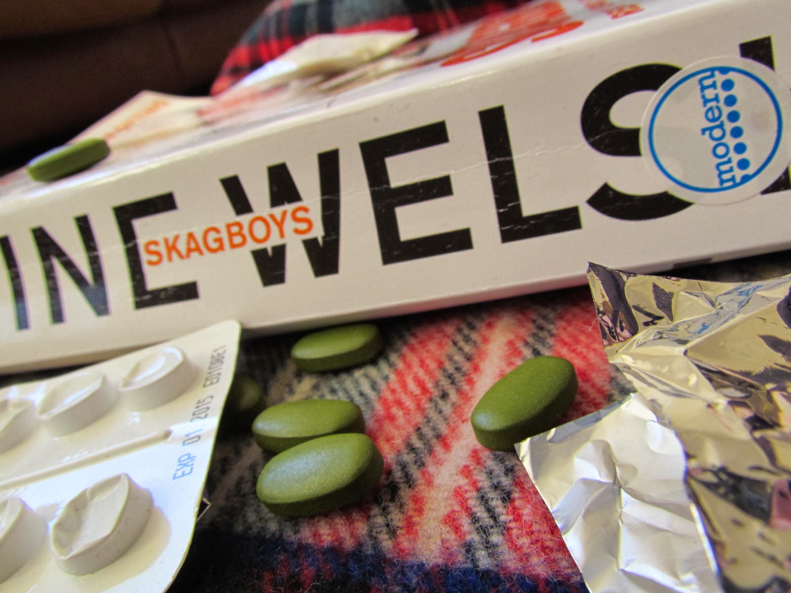 Book&aCuppa Irvine Welsh Skagboys