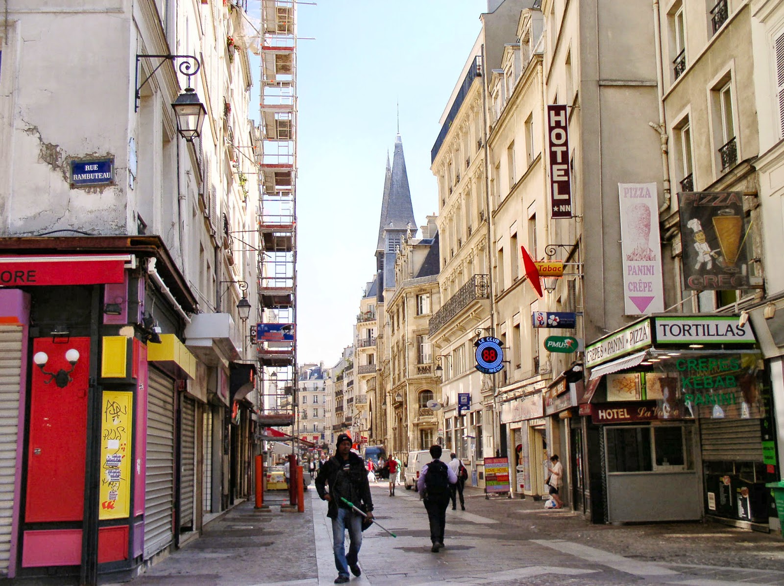 From Paris with Love Along Rue SaintDenis in ChatelêtLesHalles From Paris with Love Along Rue SaintDenis in ChatelêtLesHalles