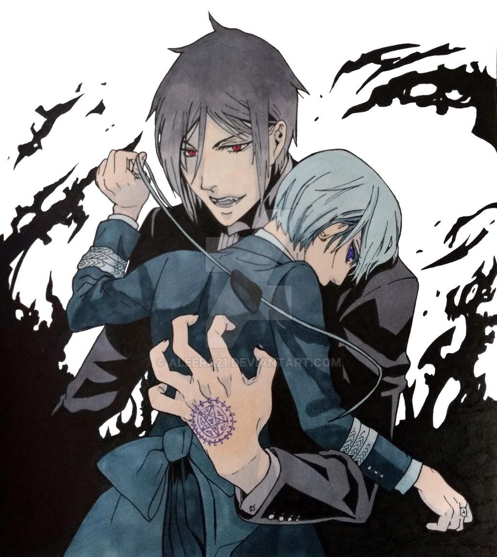 Nicki J Markus Asta Idonea Sketching Sebastian And Ciel Black