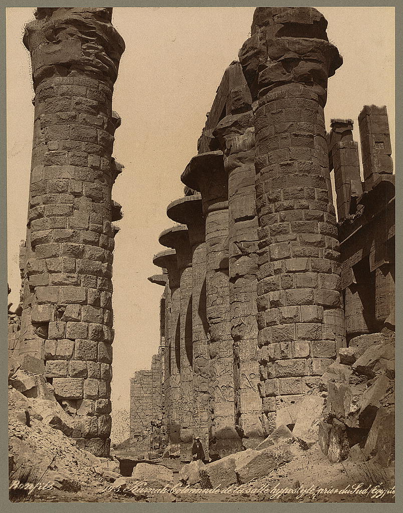 Photos of Ancient Egyptian Monuments More Than 100 Years 
