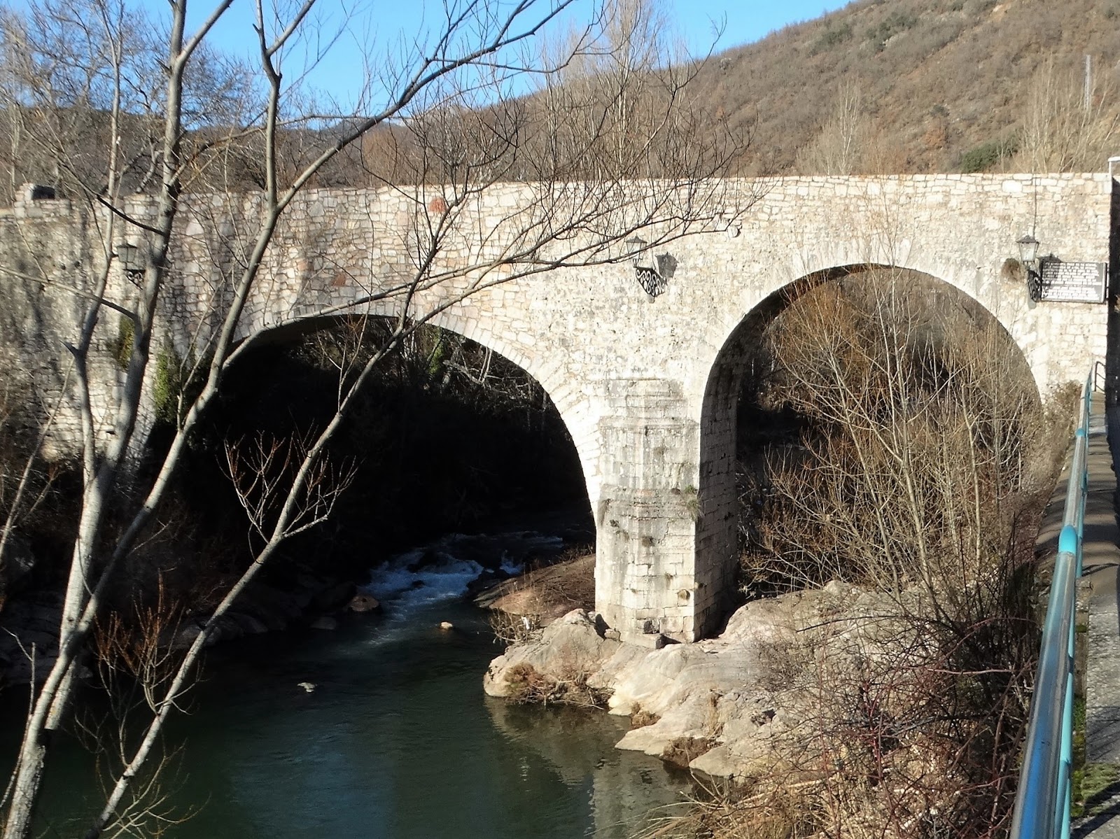 CAZANDO PUENTES ACUEDUCTO DE PUENTE DE ALBA. León