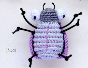 PATRON GRATIS CUCARACHA AMIGURUMI 36402