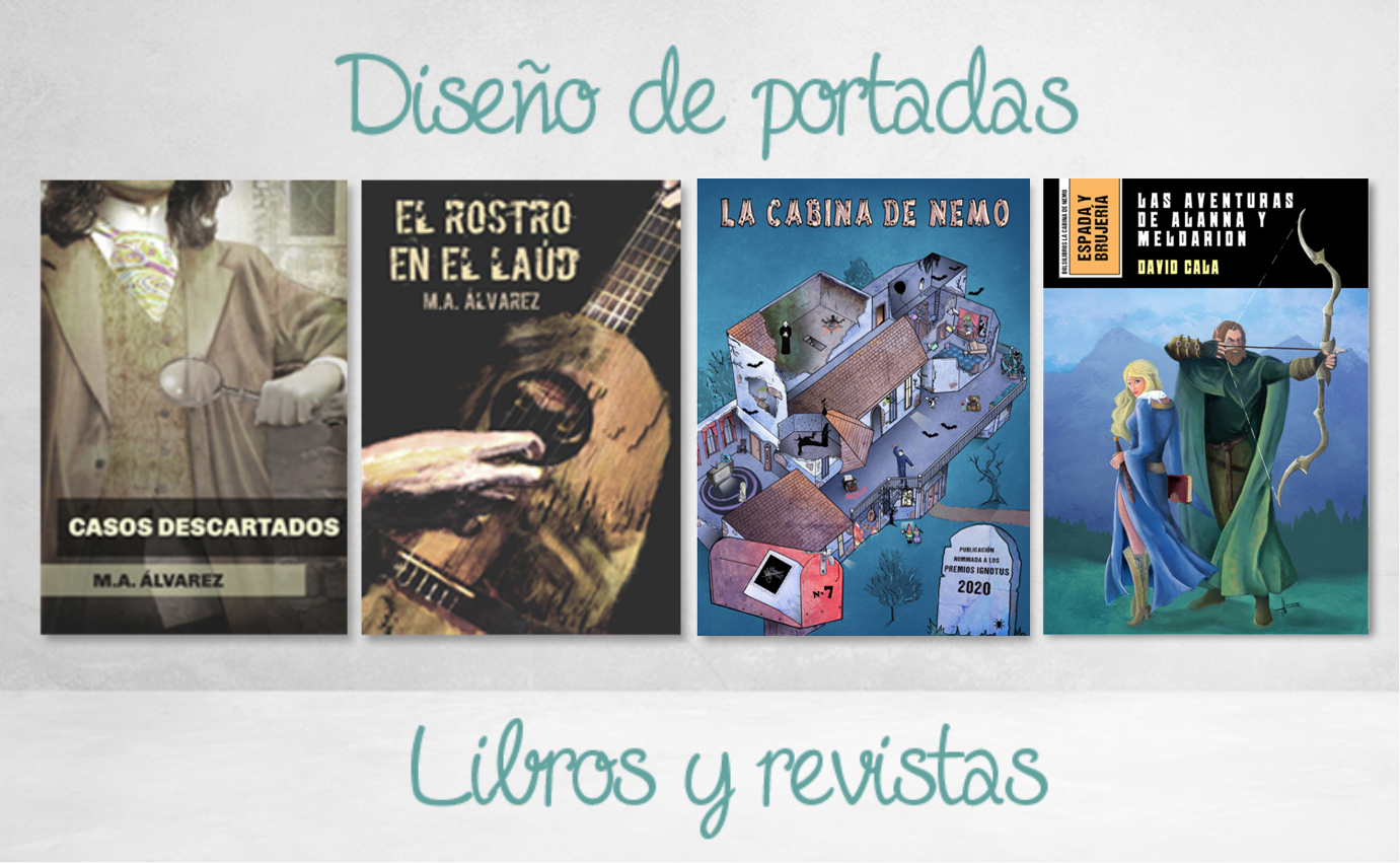 Diseño de portadas para libros y revistas | El blog de M. A. Álvarez