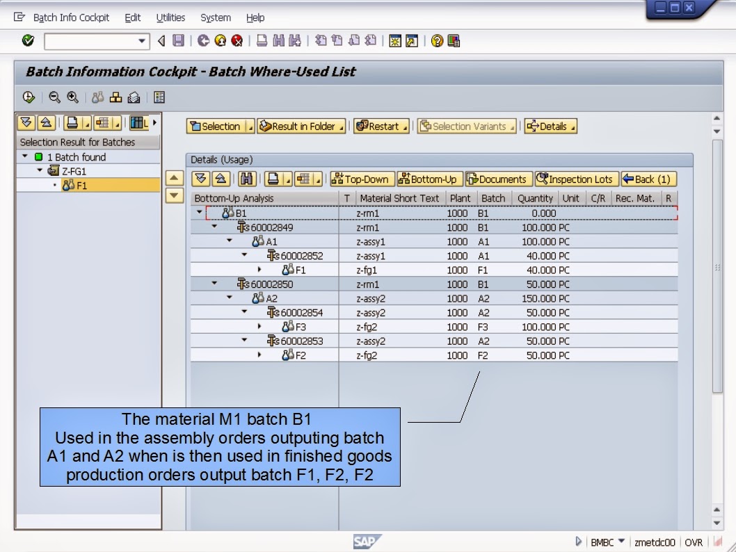 青蛙SAP分享 Froggy's SAP sharing Multilevel Batch Traceability via Batch