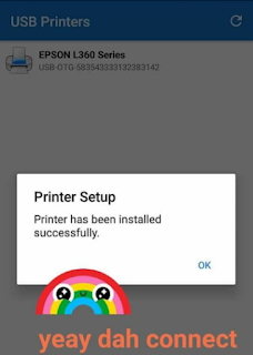 printer connect dengan Noko Printer