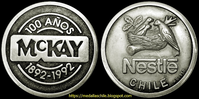 Medalla 100 Años McKay Nestle