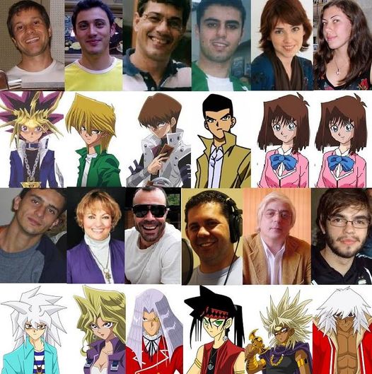 Todos os Dubladores Do Anime Yu-Gi-Oh! #yugioh #animes #dubladores #dublagem  #series 