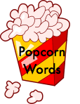 Senior Kindergarten Popcorn Words