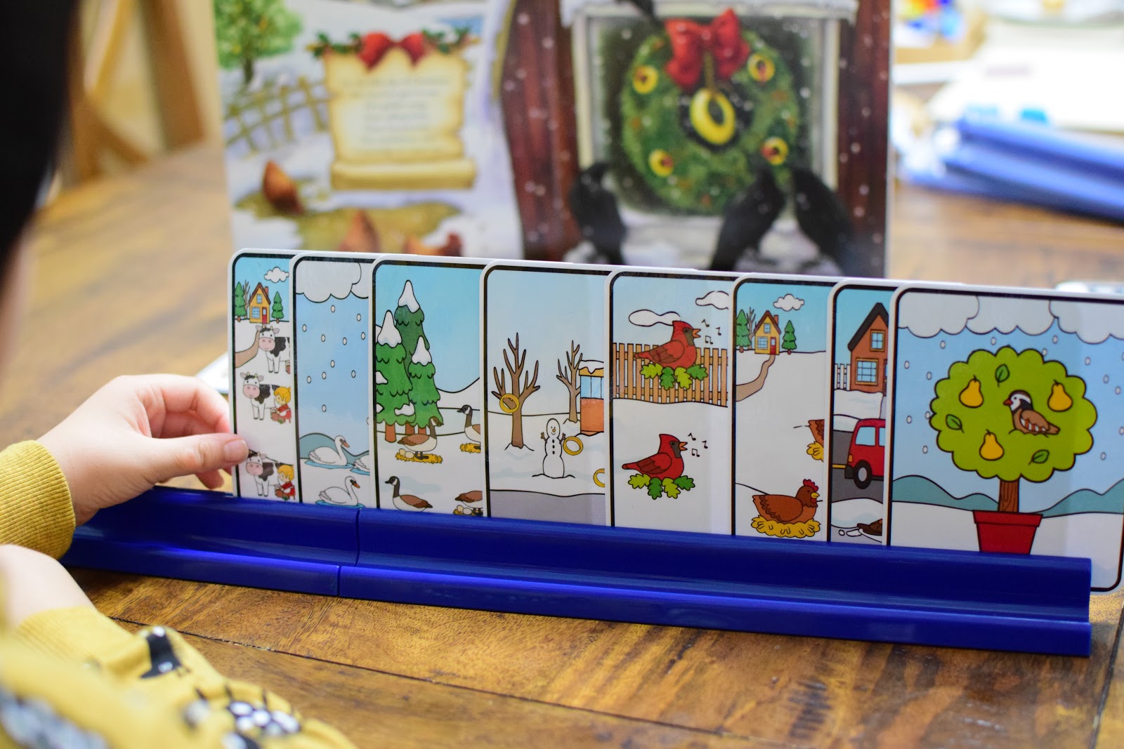 FREE Twelve Days of Christmas Picture Sequencing | The Pinay Homeschooler