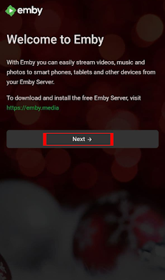 Aplikasi Emby for Android