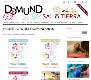 Misiones, misioneros, DOMUND 2016, Propagación de la Fe