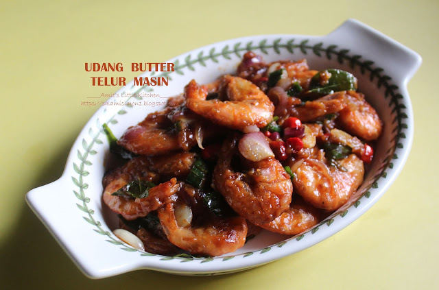 Udang Butter Telur Masin