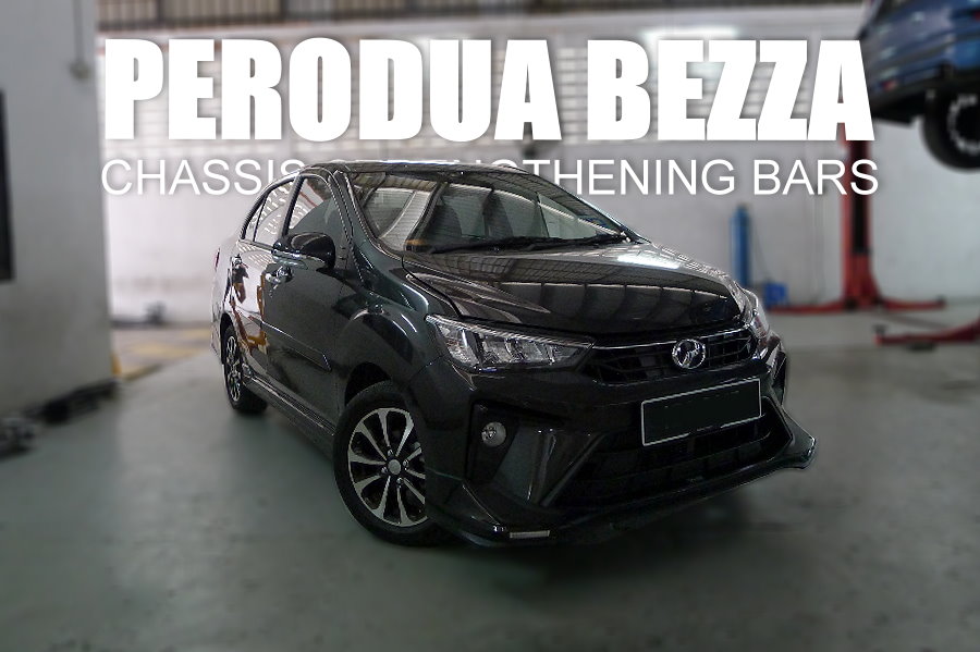 SUPERCIRCUIT CHASSIS STRENGTHENING BARS Perodua Bezza Front Strut Bar