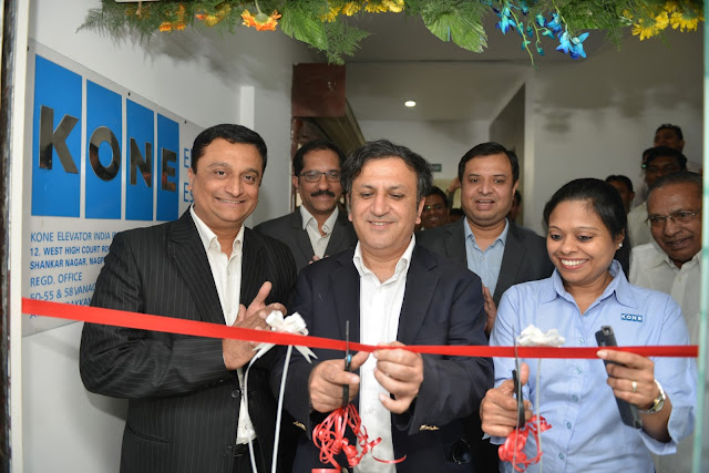 Mr. Amit Gossain, MD KONE India inaugurating Bigger Office in Nagpur today Mr. Amit Gossain, MD KONE India inaugurating Bigger Office in Nagpur today