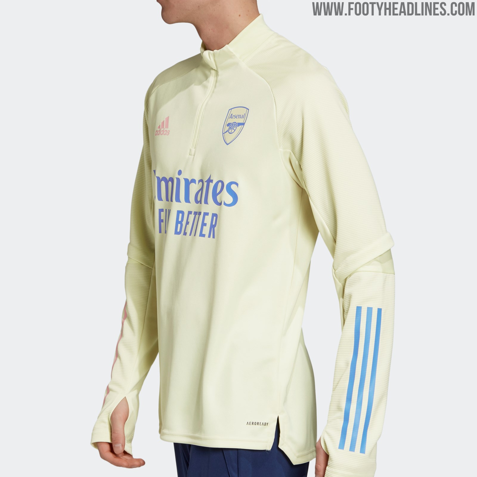 'Yellow Tint' Arsenal 2021 Training Kit + PreMatch Shirt Revealed Footy Headlines