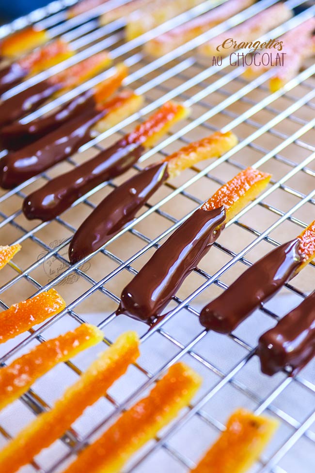 Recette Orangettes au chocolat - La cuisine familiale : Un plat