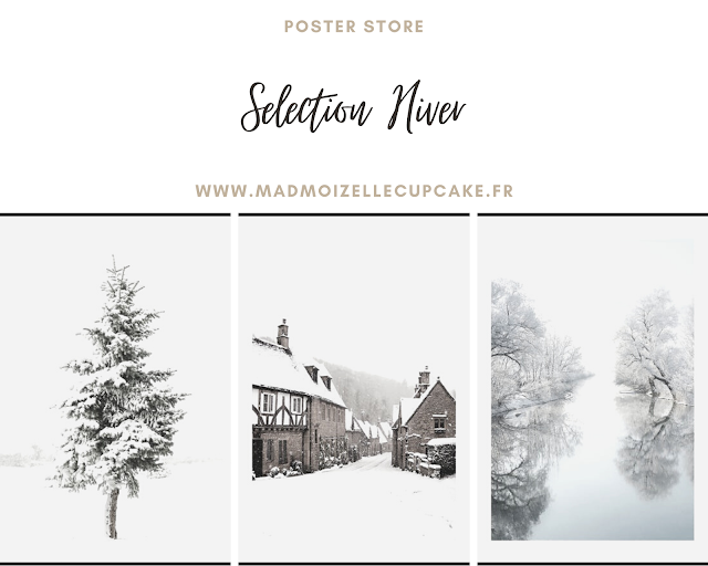 Sélection affiches Hiver Poster Store