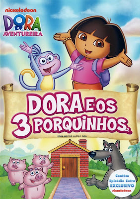 Dora A Aventureira: Dora e Os 3 Porquinhos - DVDRip Dublado