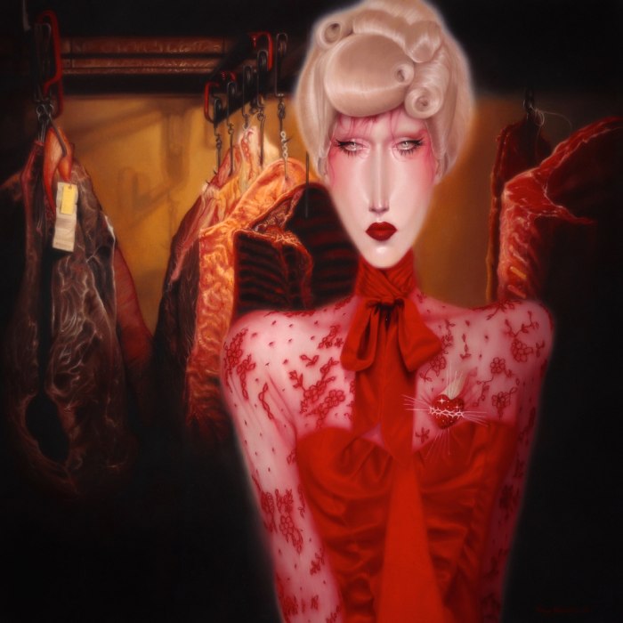 Удлиненные тела с вытянутыми лицами. Troy Brooks