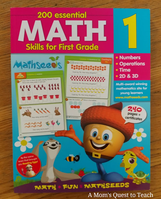 A Mom's Quest to Teach Mastering Math Skills for First Grade A Review of a Reading Eggs Workbook