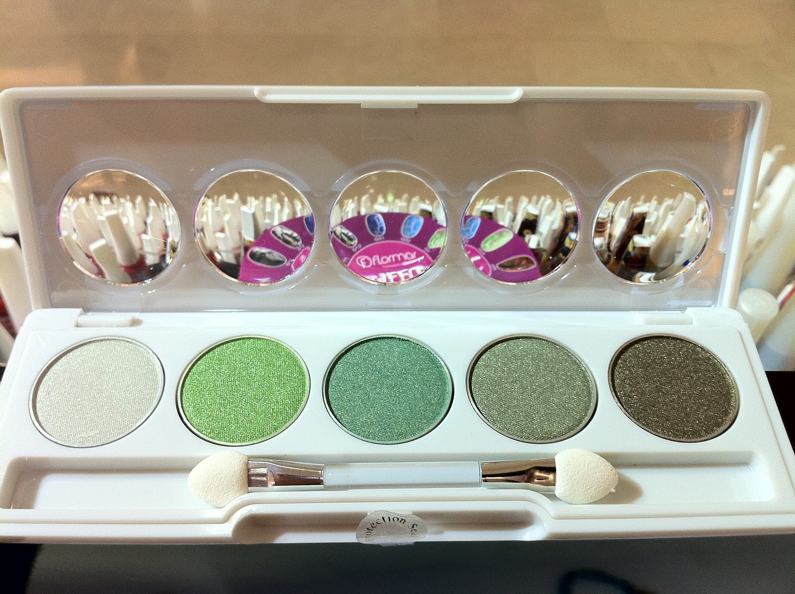 Flormar MakeUp 3 Green Palette Eyeshadow