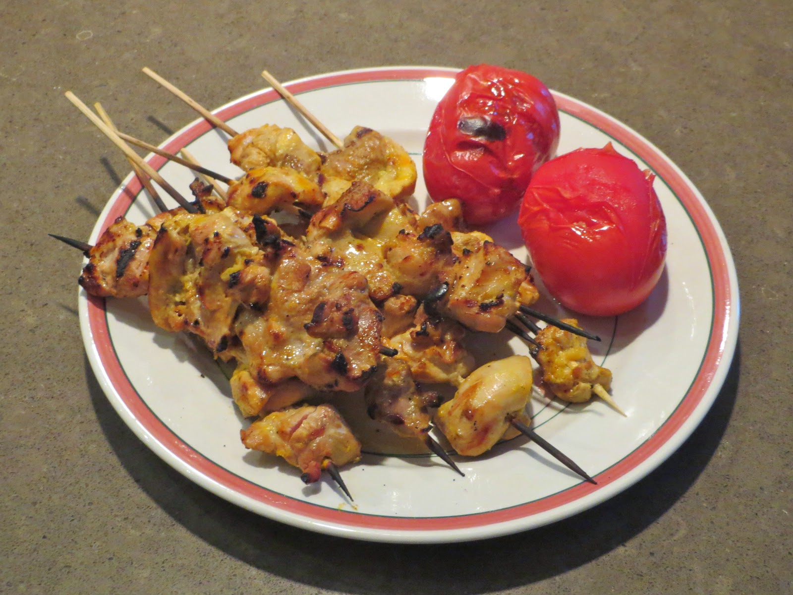 Kitchen Cactus Jujeh Kabob (Persian Chicken Kabob)