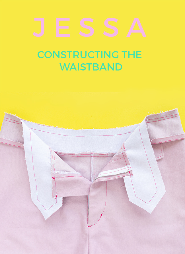 Jessa: Constructing and attaching the waistband | Tilly and the Buttons ...